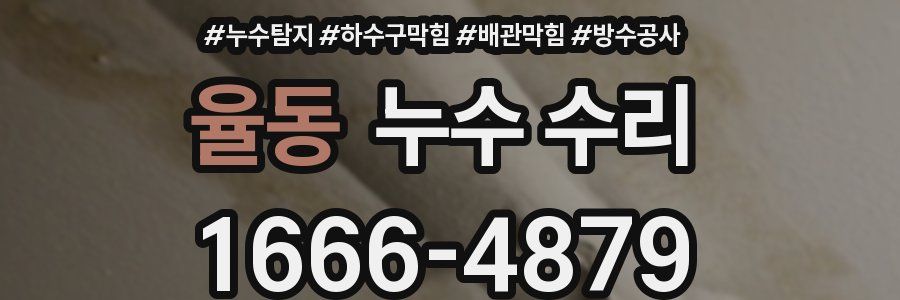 율동 누수 수리