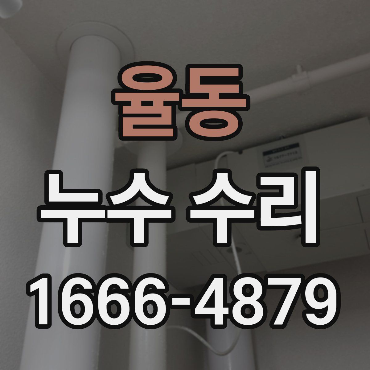율동 누수 수리