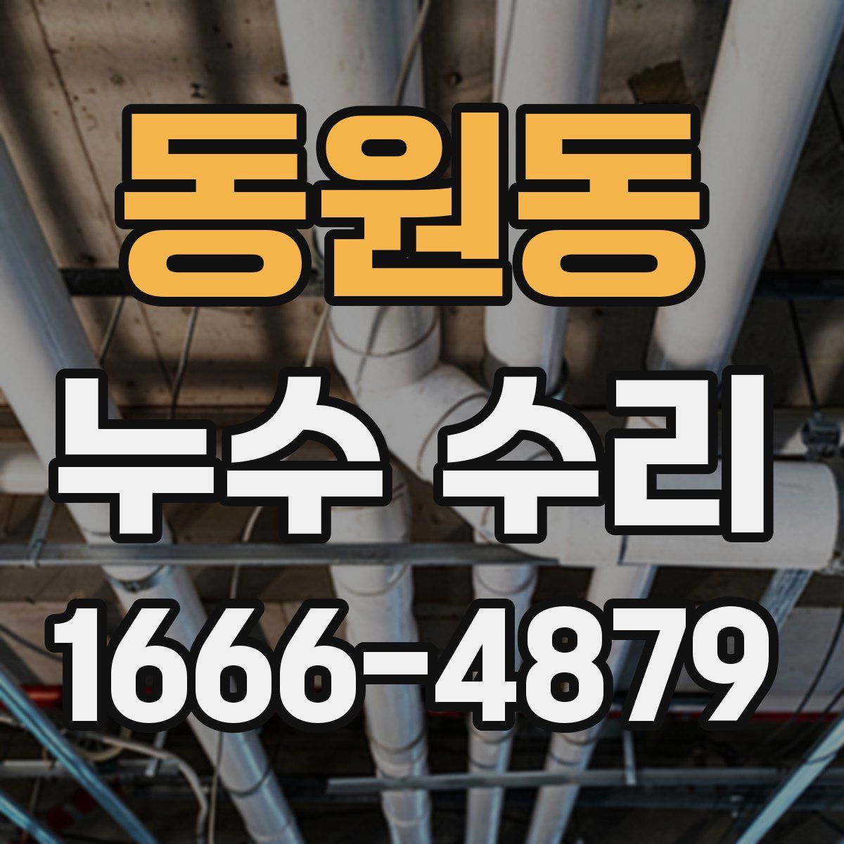 동원동 누수 수리