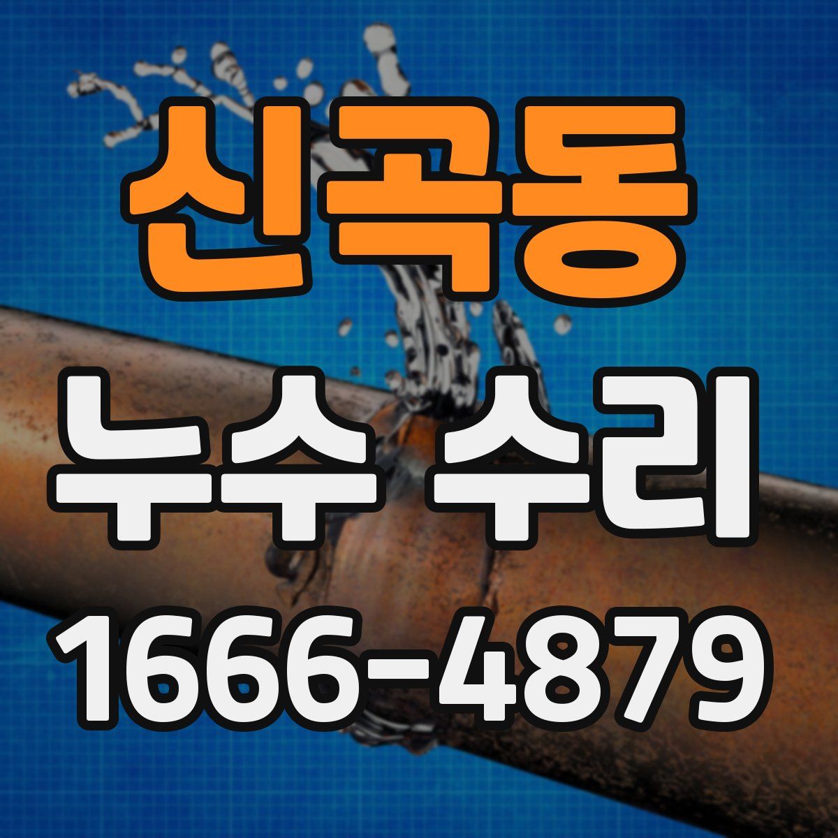 신곡동 누수 수리