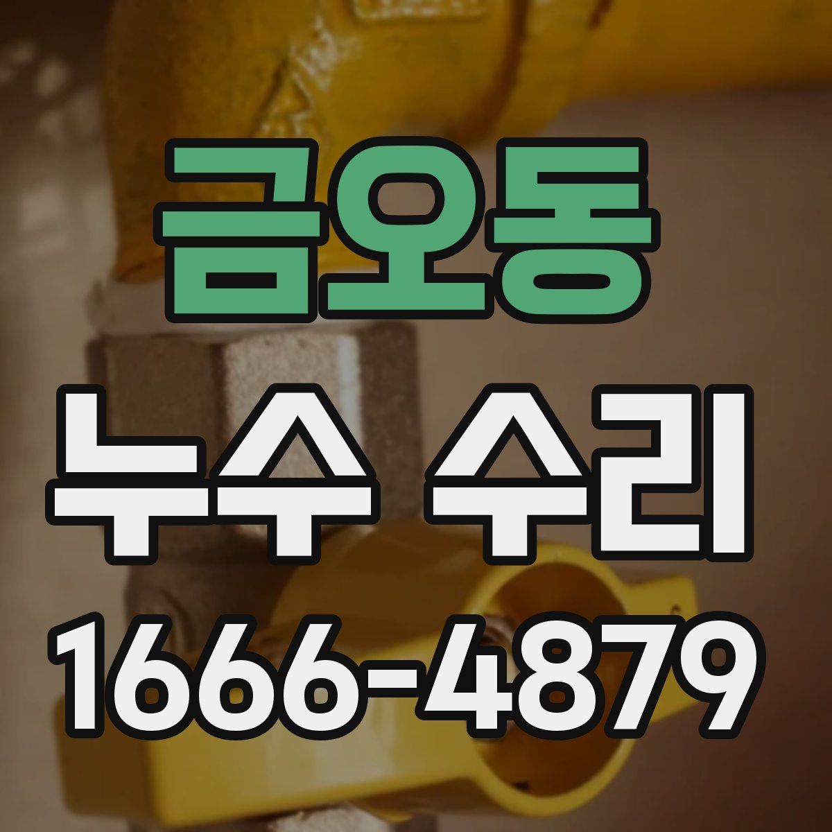 금오동 누수 수리