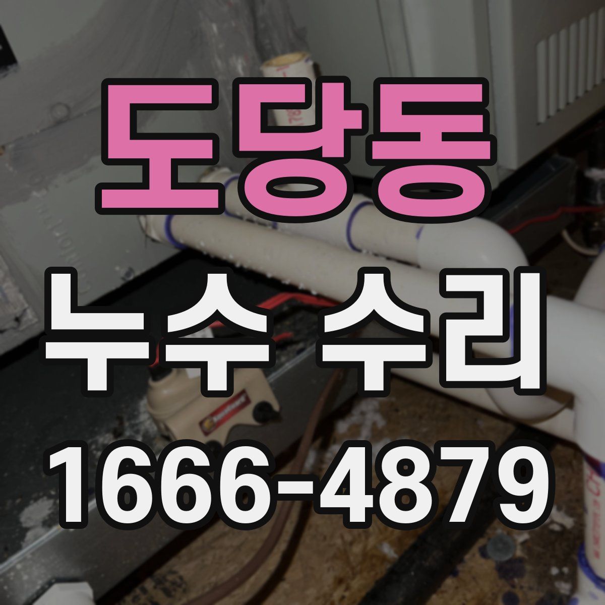 도당동 누수 수리