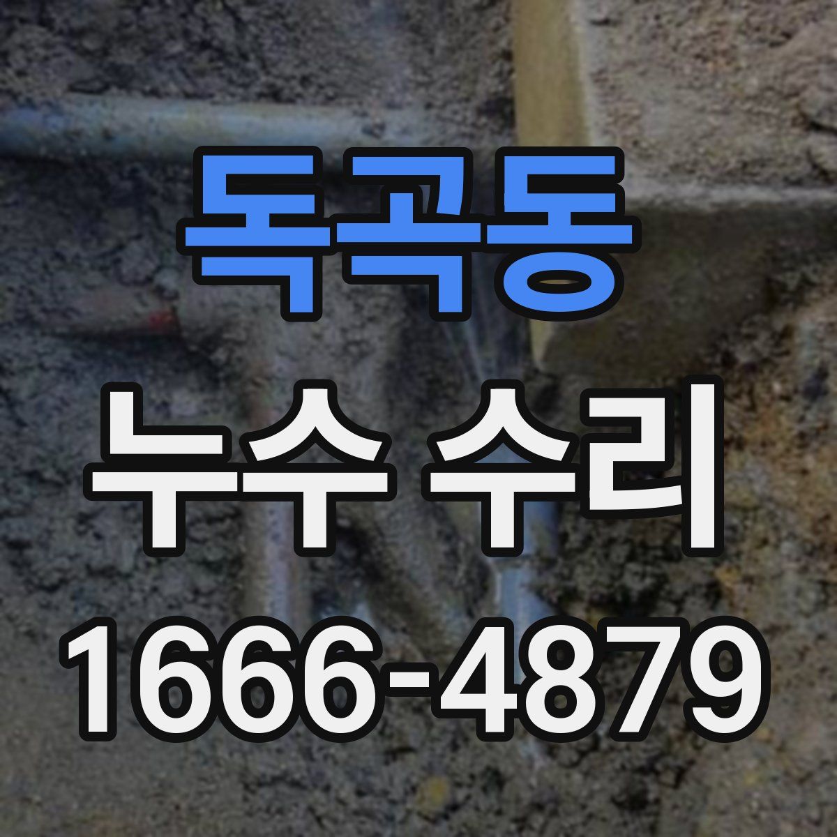 독곡동 누수 수리