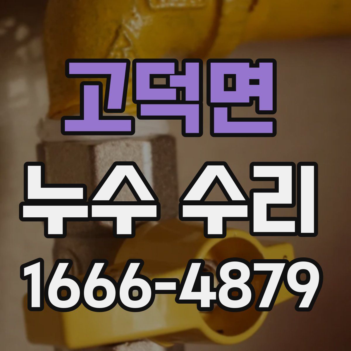 고덕면 누수 수리