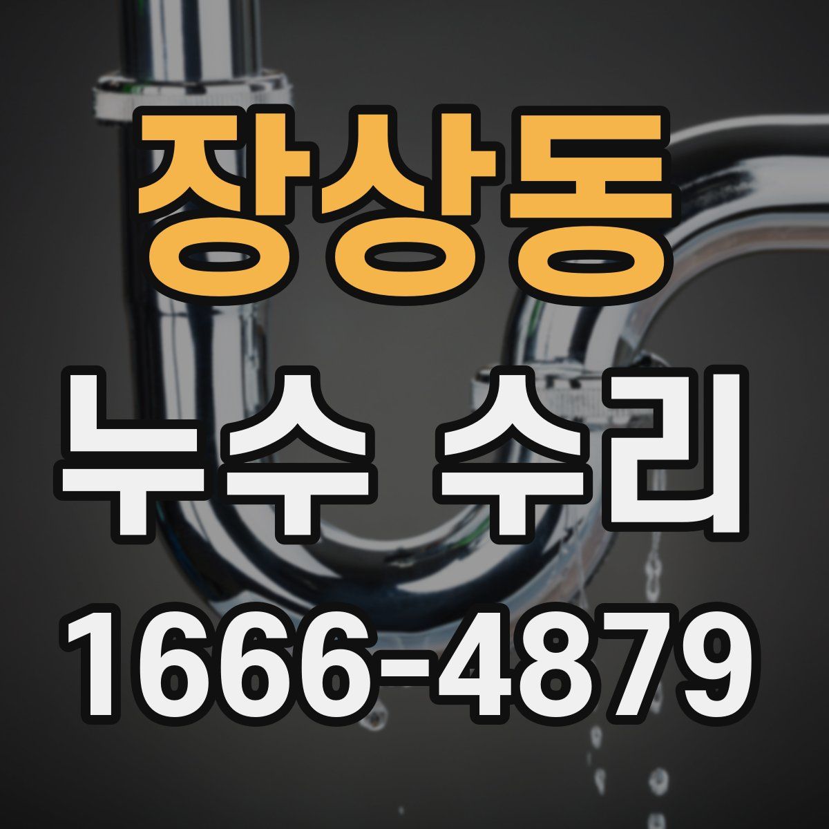 장상동 누수 수리