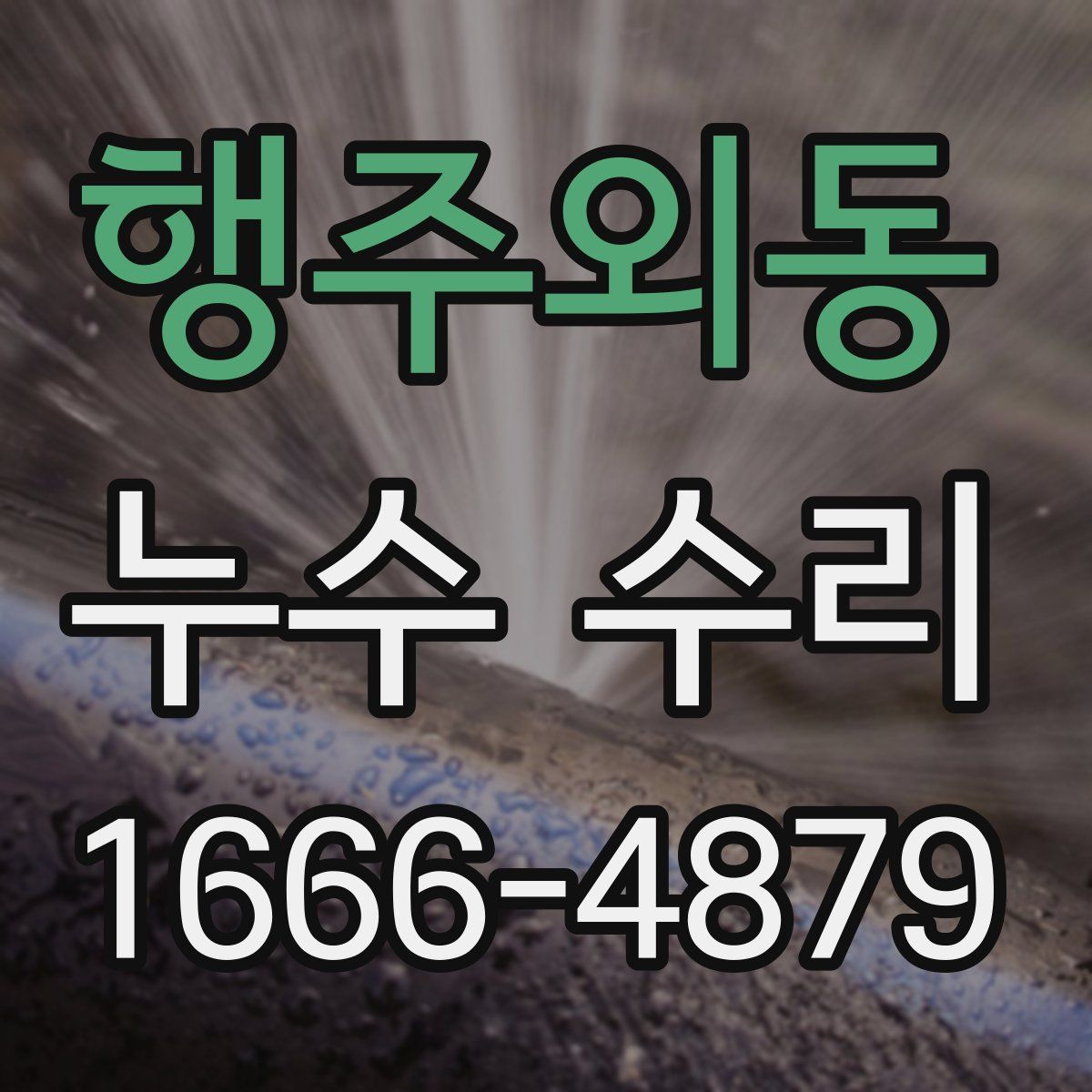 행주외동 누수 수리