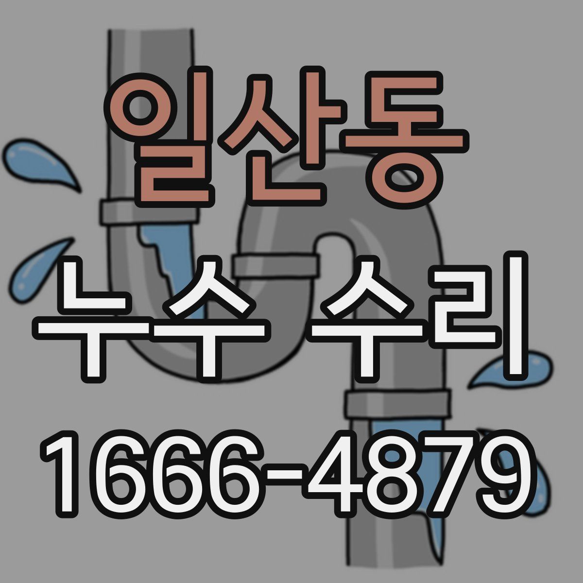 일산동 누수 수리