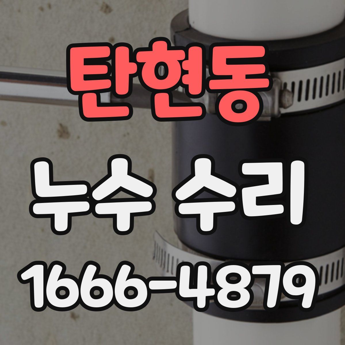 탄현동 누수 수리