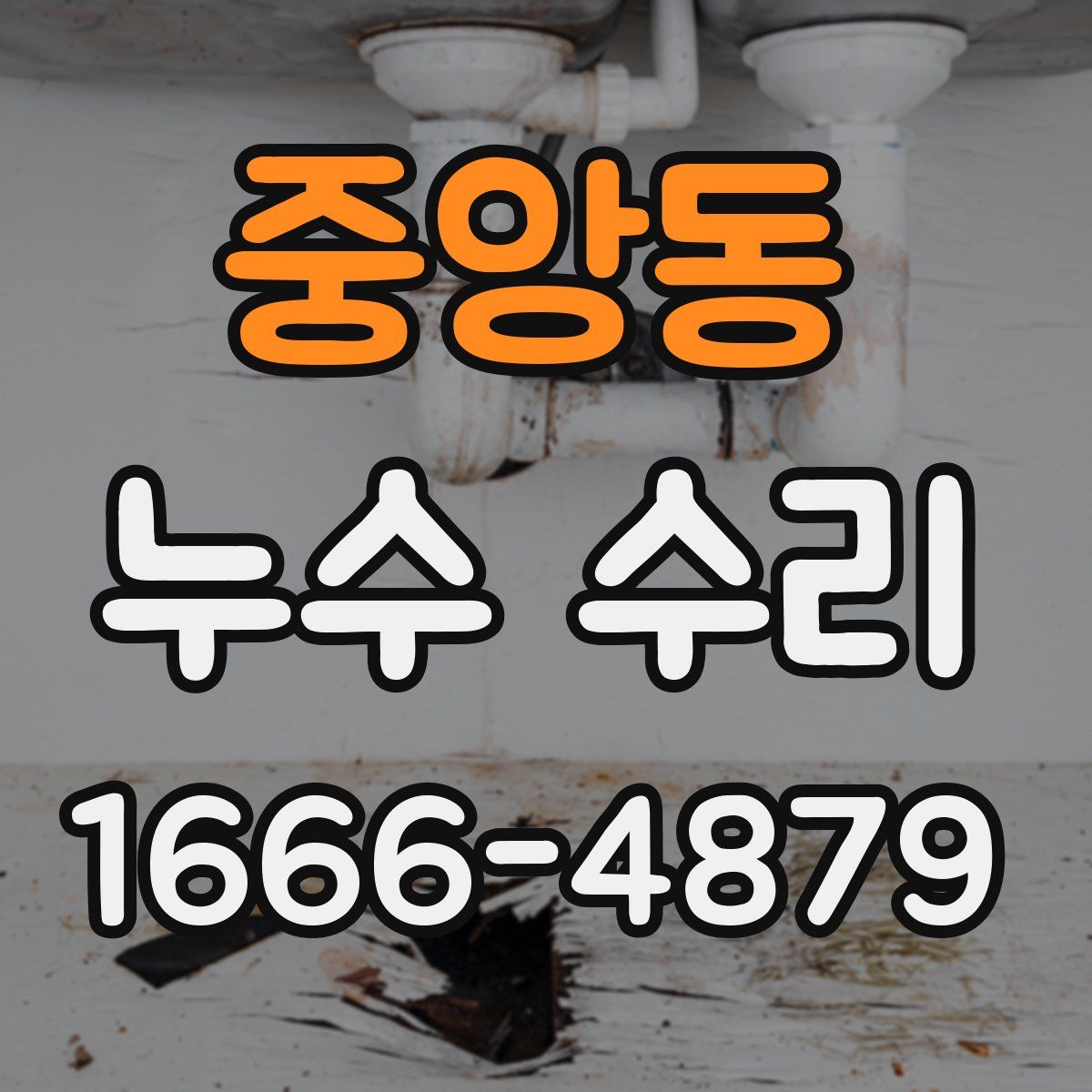 중앙동 누수 수리