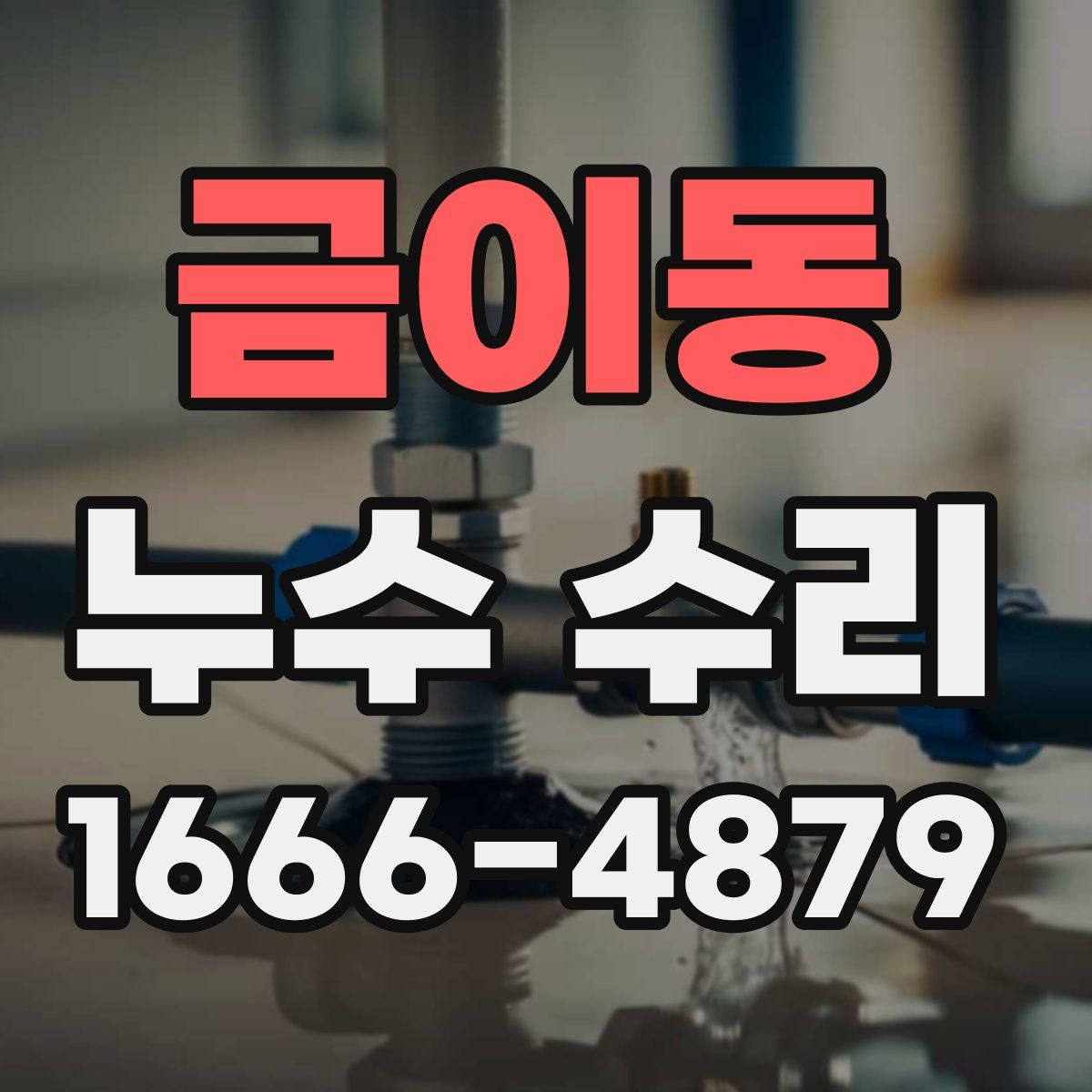 금이동 누수 수리
