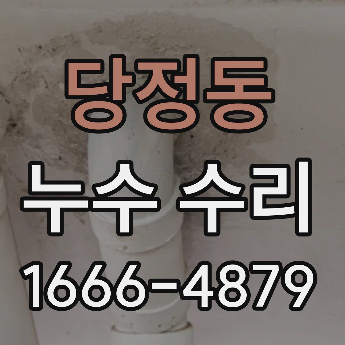 당정동 누수 수리