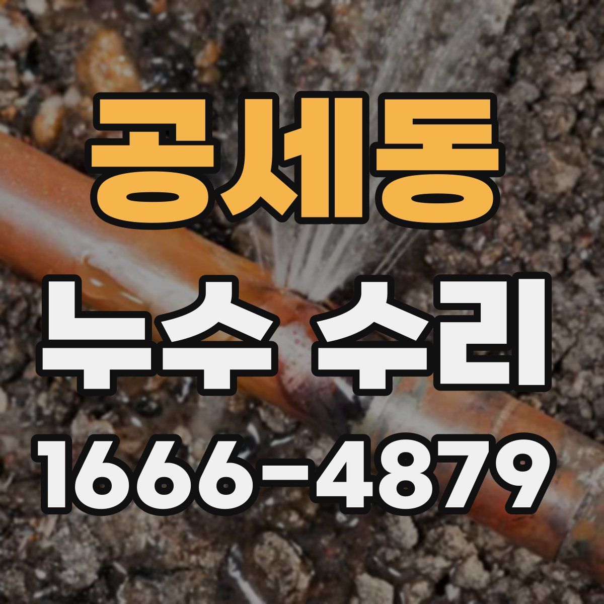 공세동 누수 수리