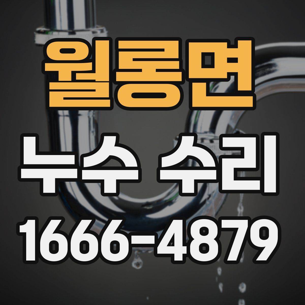 월롱면 누수 수리