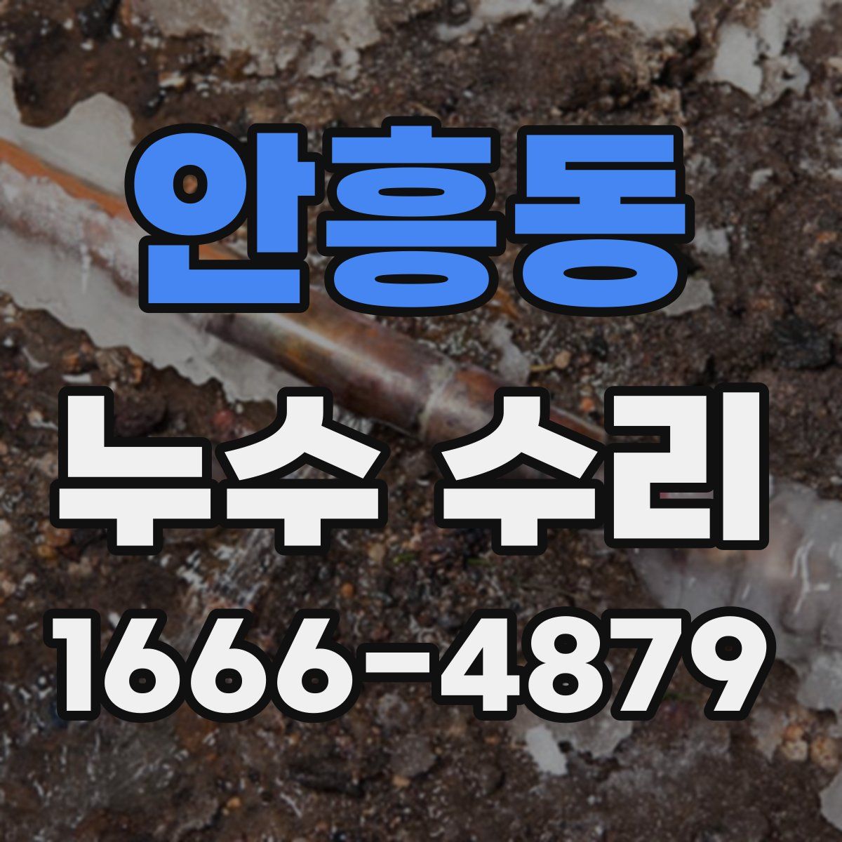 안흥동 누수 수리