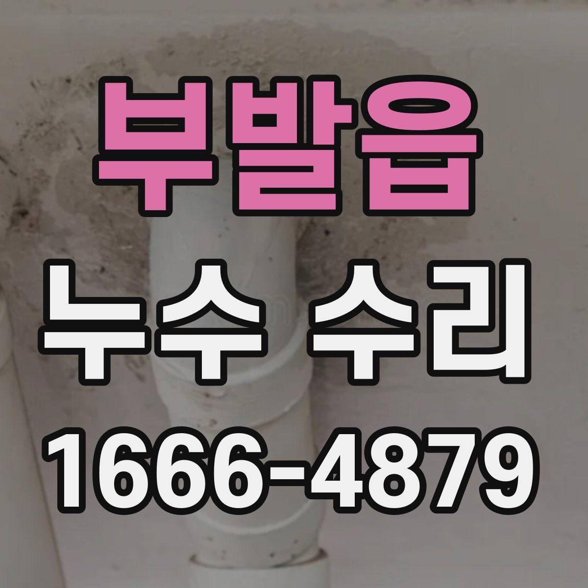 부발읍 누수 수리