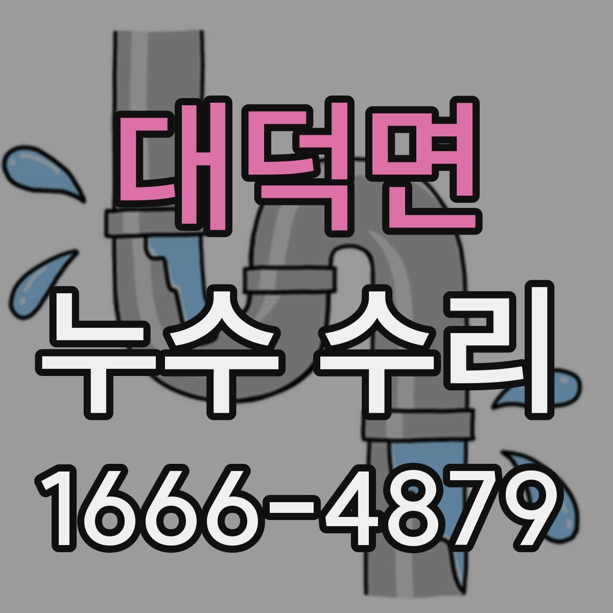 대덕면 누수 수리