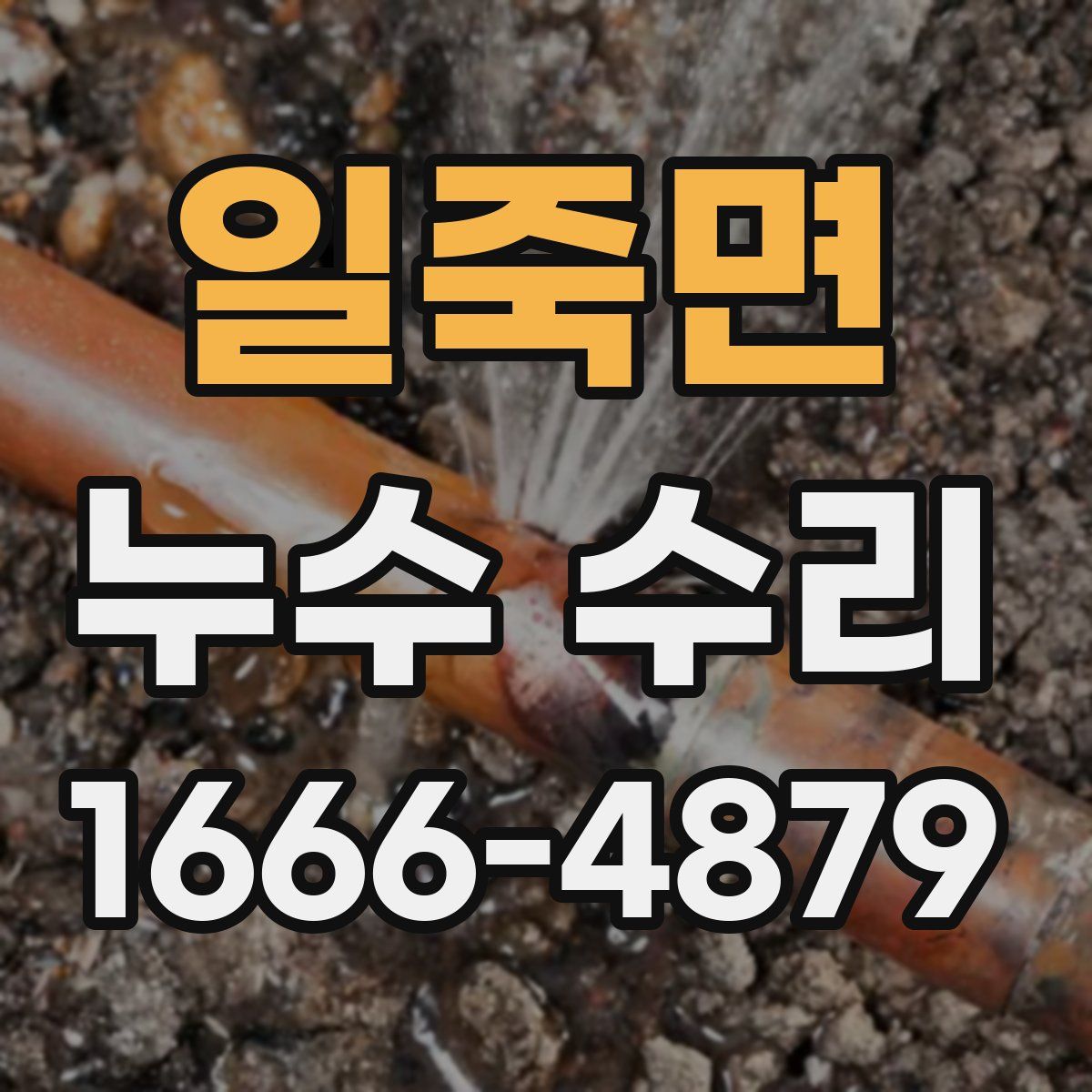 일죽면 누수 수리