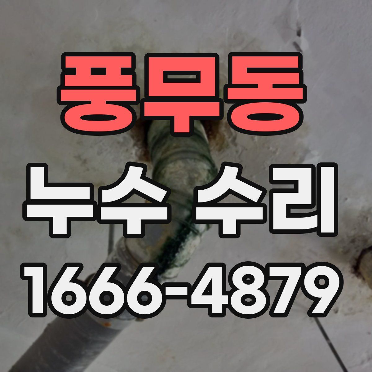 풍무동 누수 수리