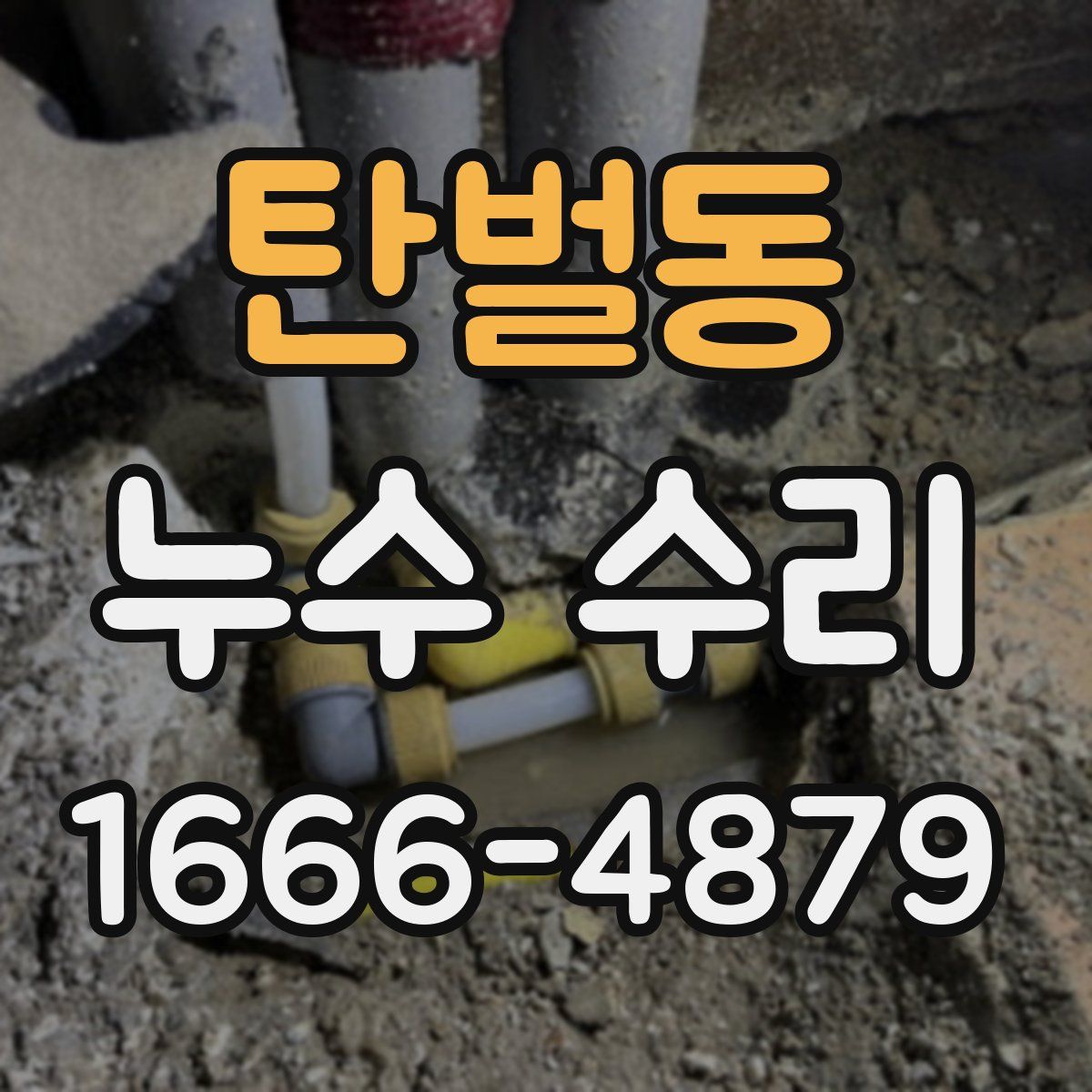 탄벌동 누수 수리