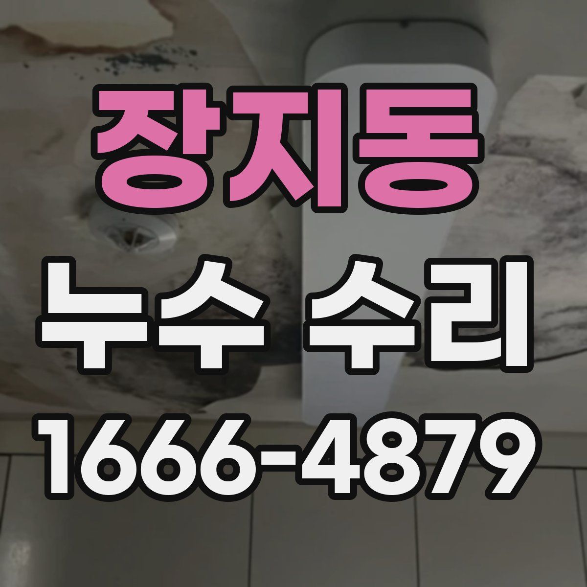 장지동 누수 수리