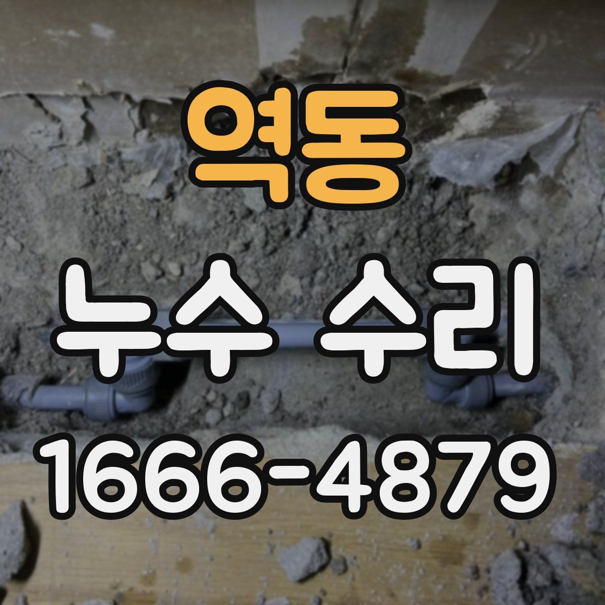역동 누수 수리