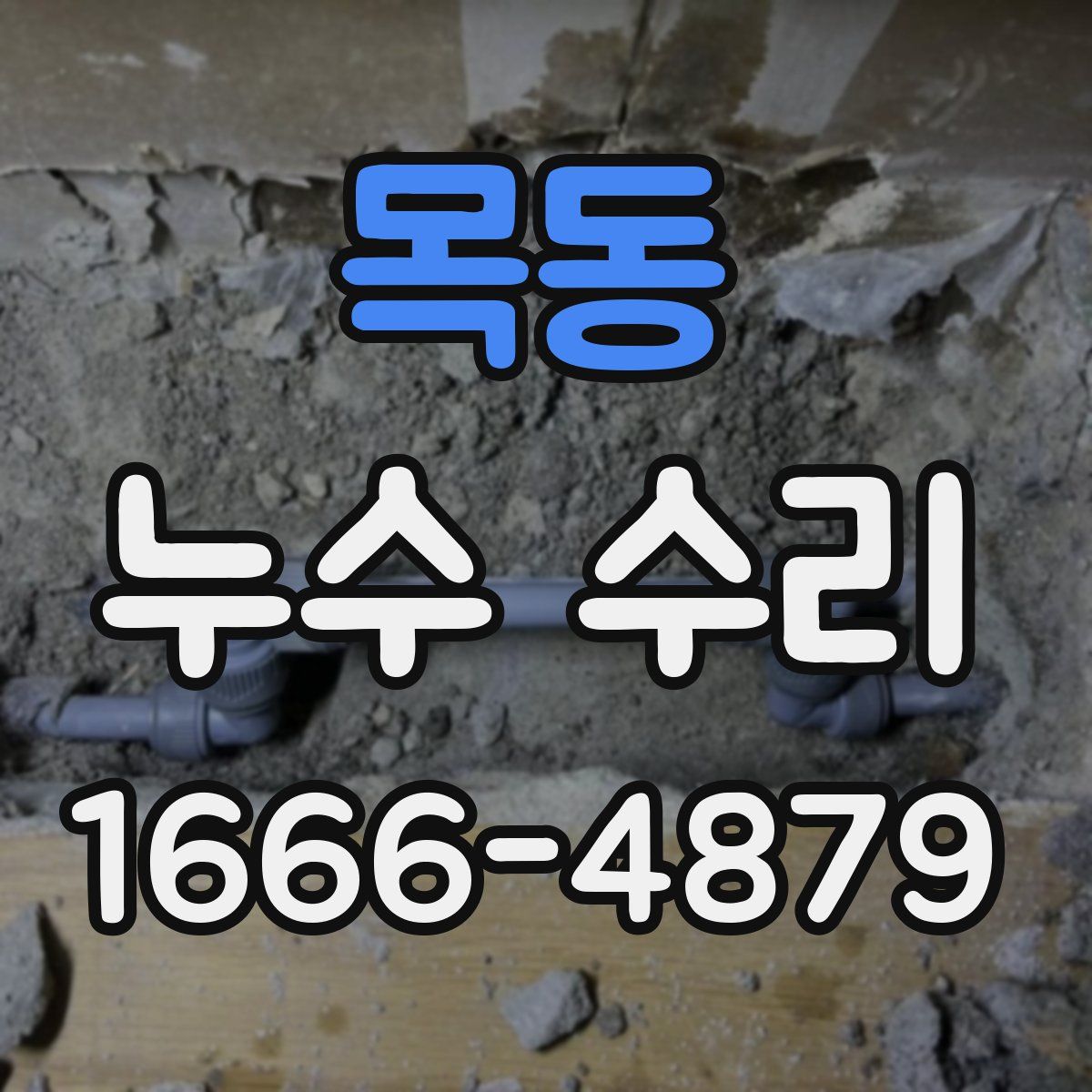 목동 누수 수리