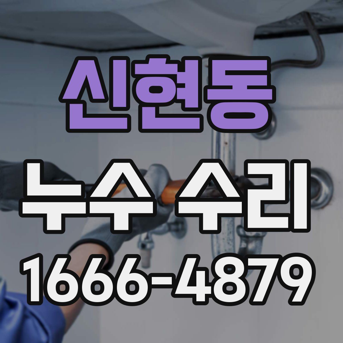 신현동 누수 수리