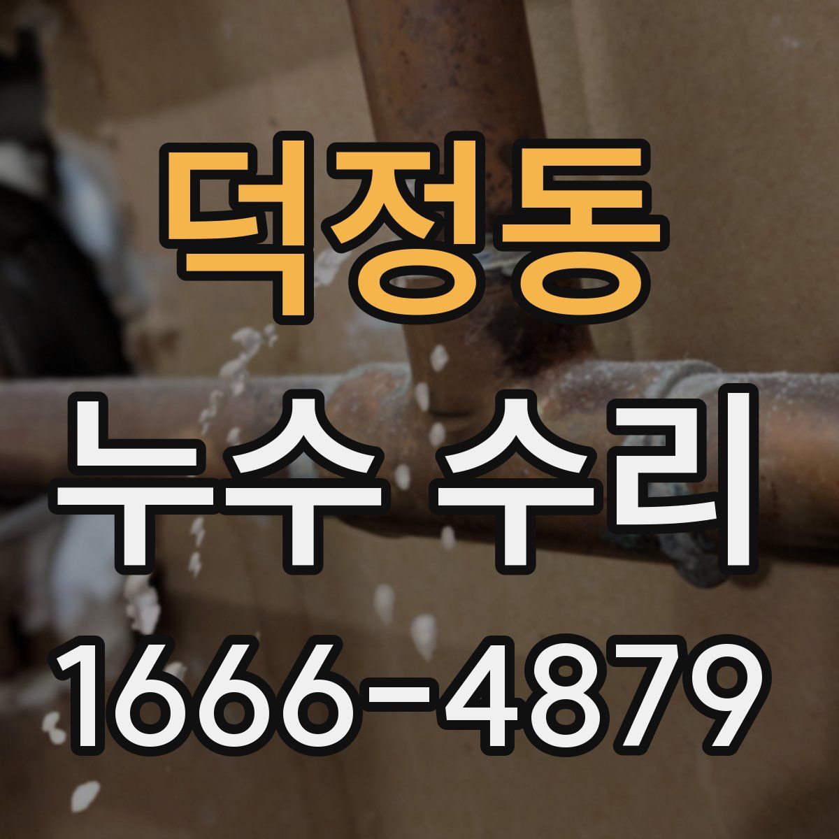 덕정동 누수 수리