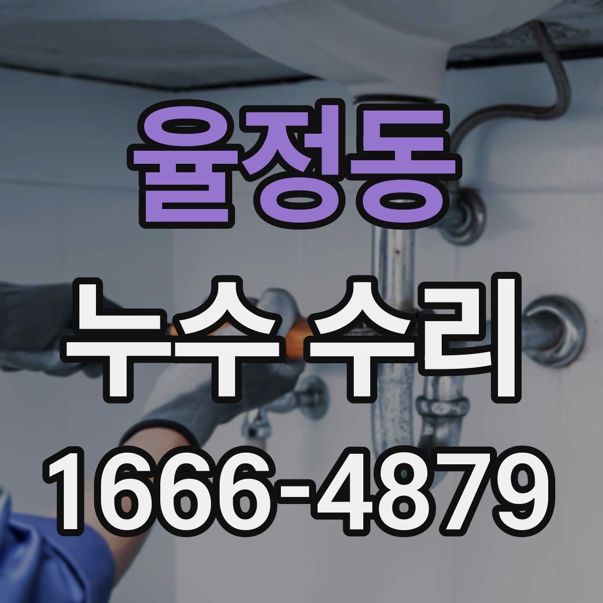 율정동 누수 수리