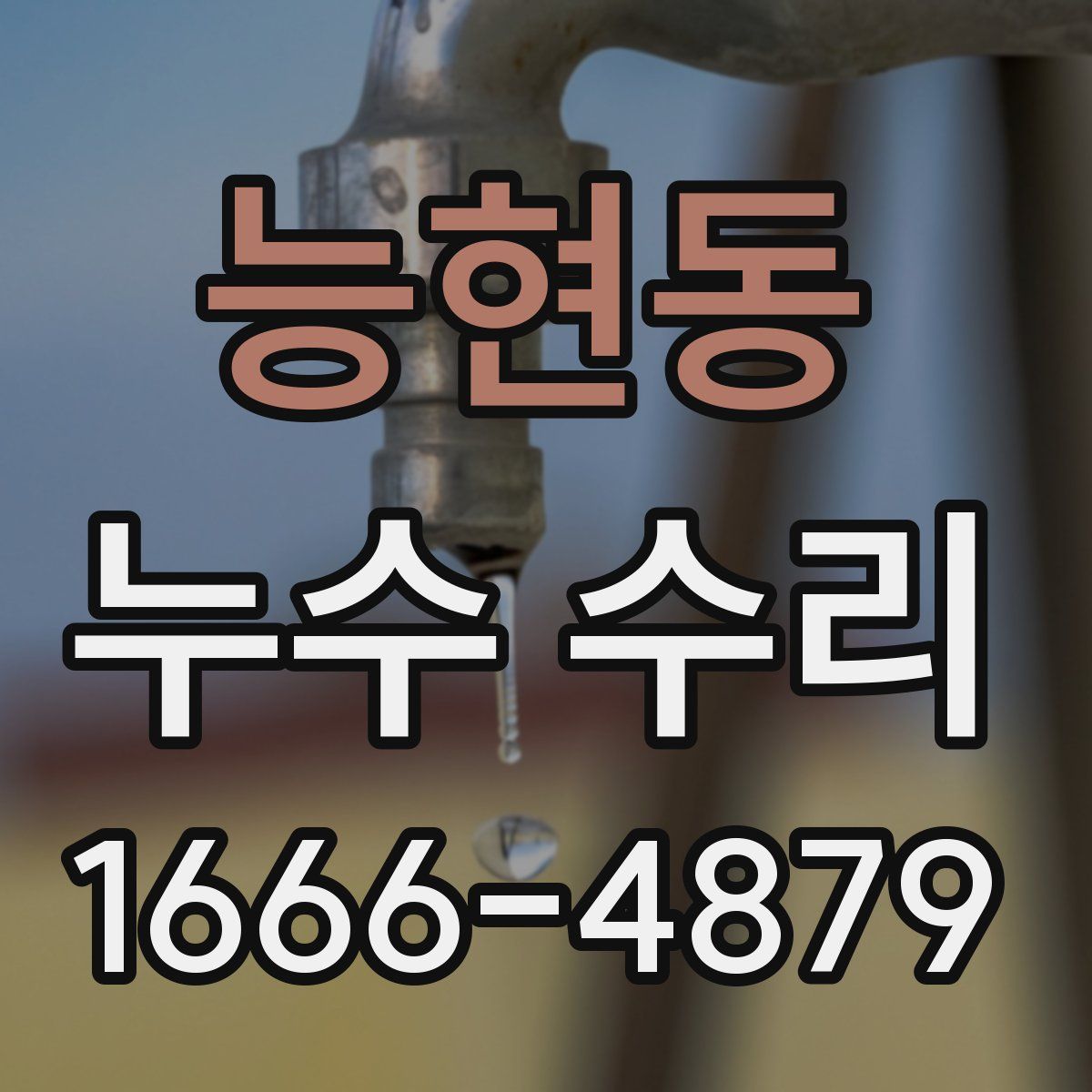 능현동 누수 수리