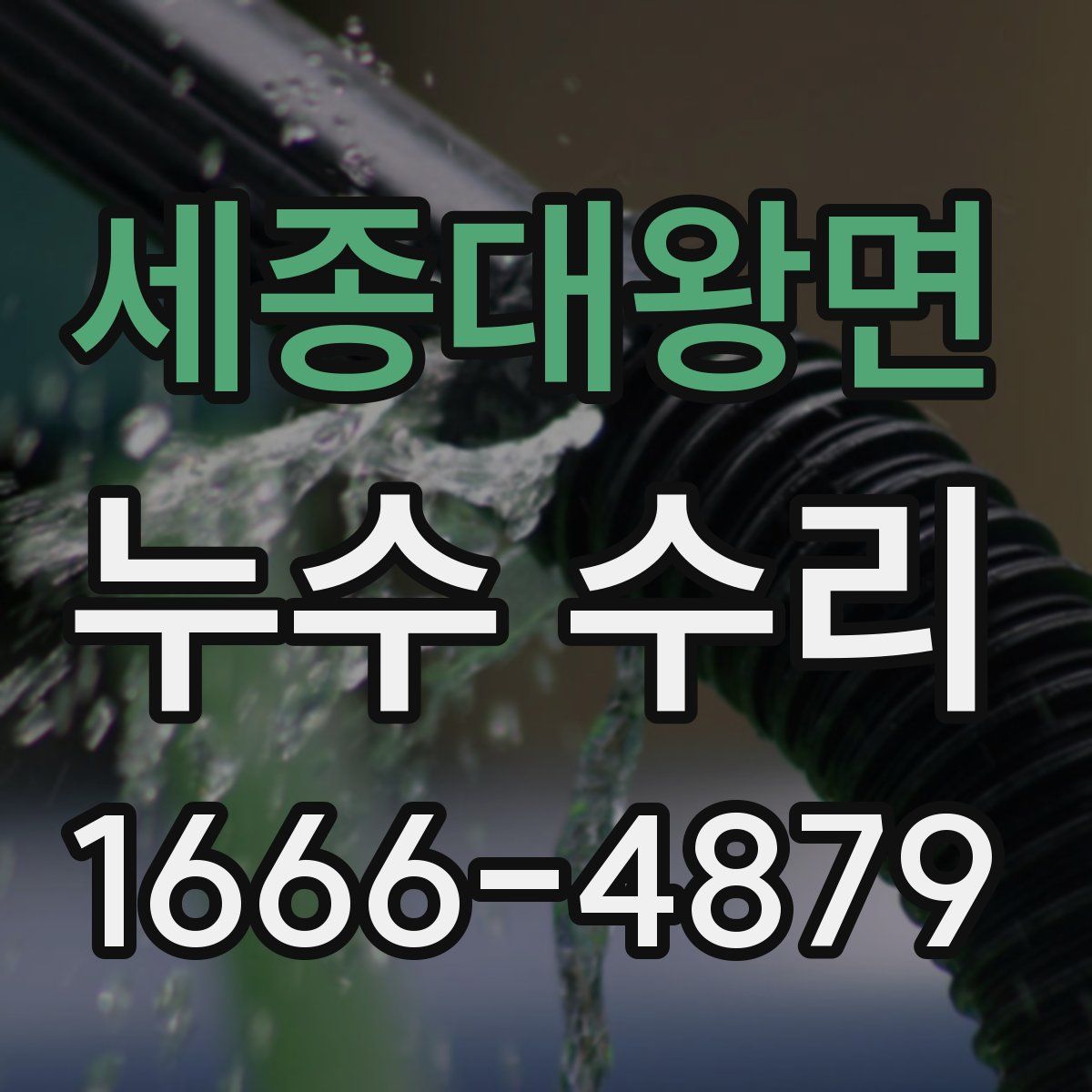 세종대왕면 누수 수리
