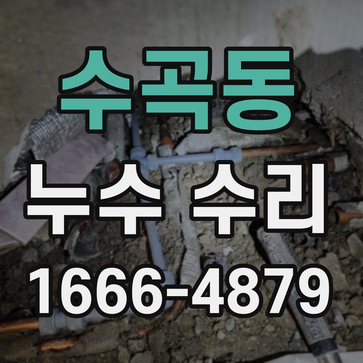 수곡동 누수 수리
