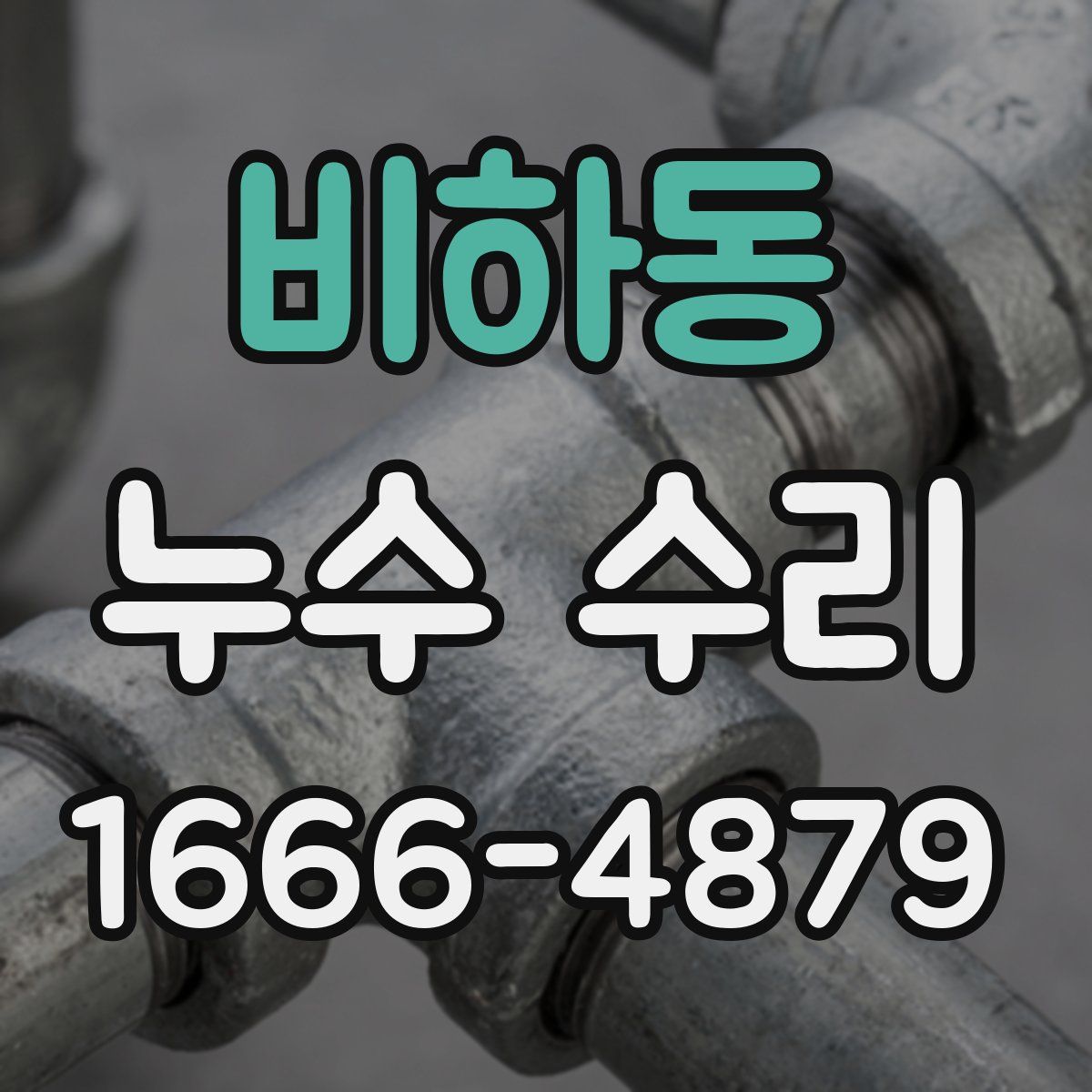 비하동 누수 수리