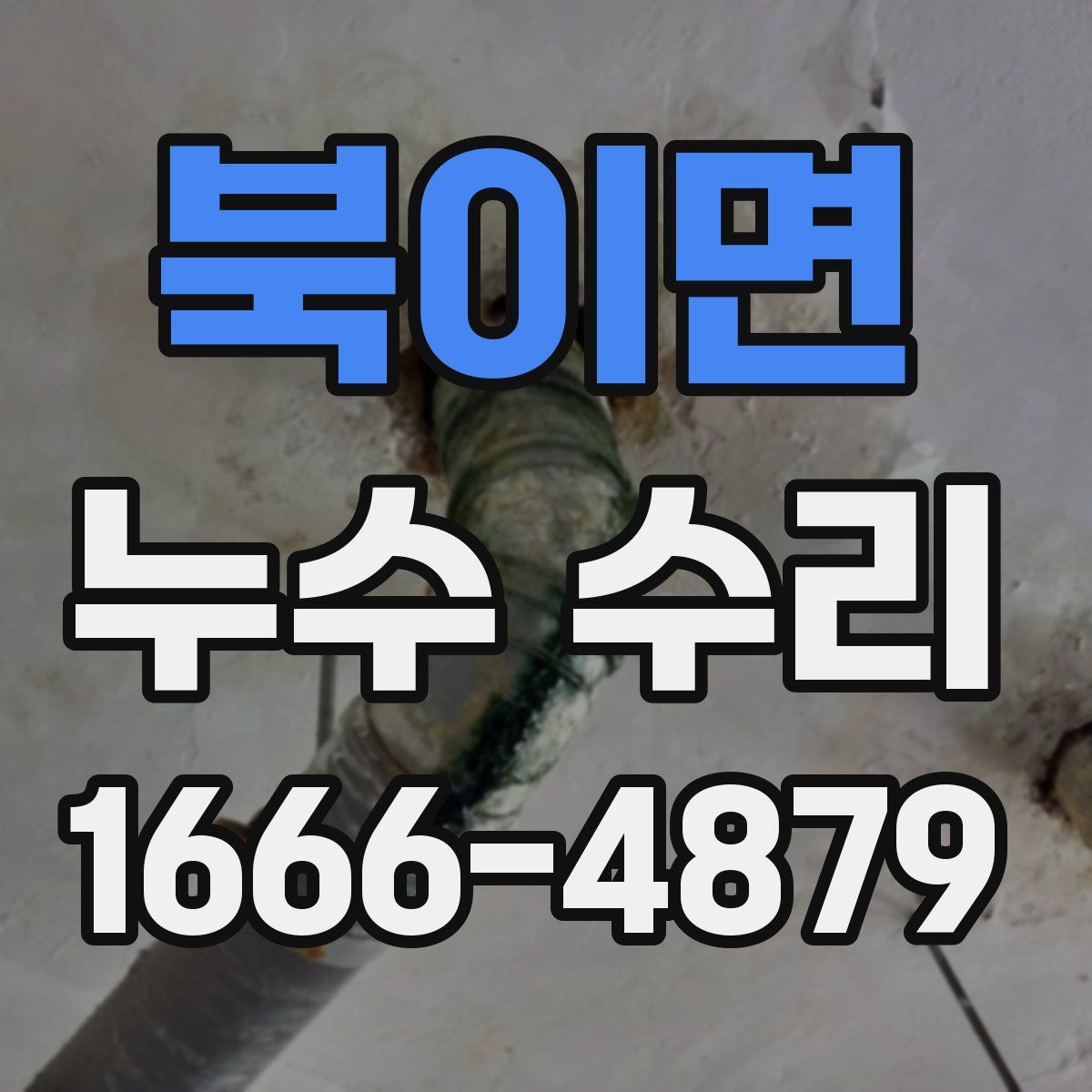 북이면 누수 수리