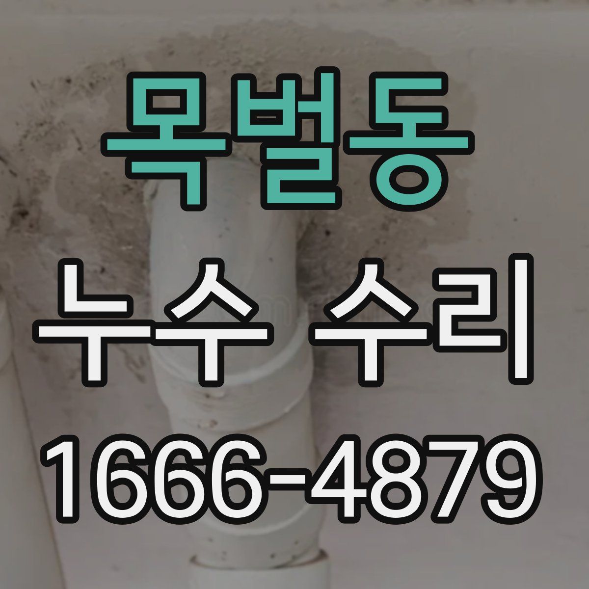 목벌동 누수 수리