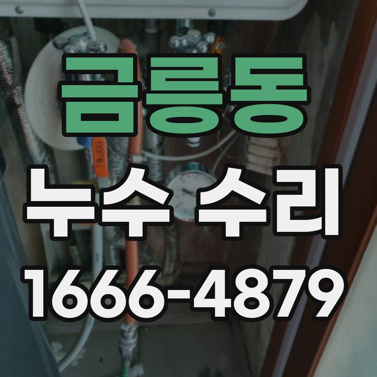 금릉동 누수 수리