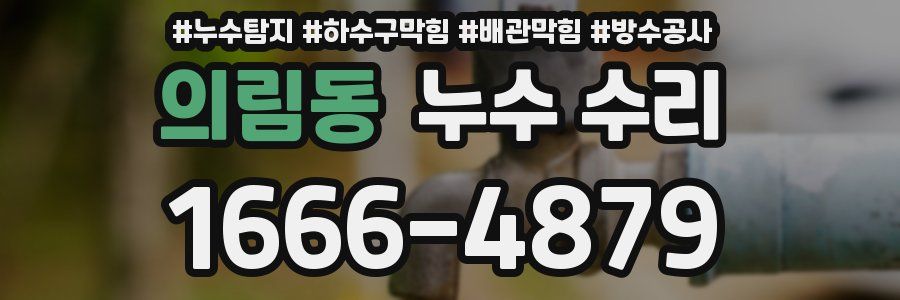의림동 누수 수리