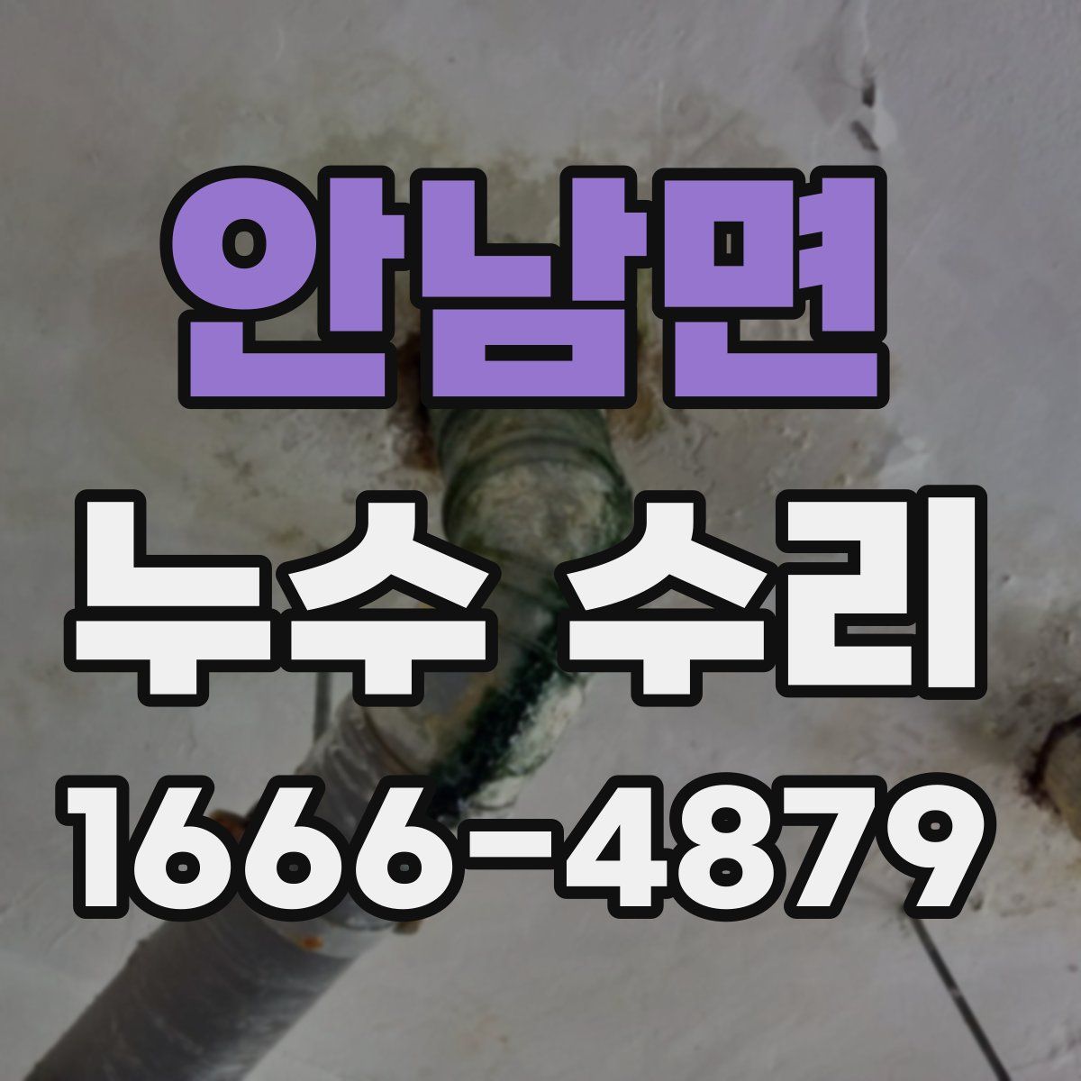 안남면 누수 수리