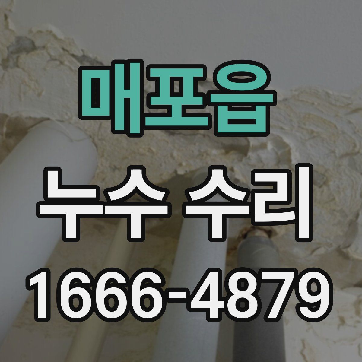 매포읍 누수 수리
