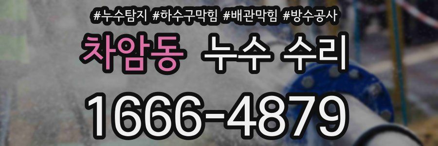 차암동 누수 수리