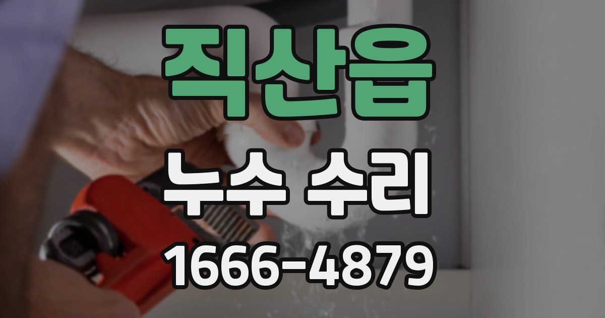 직산읍 누수 수리