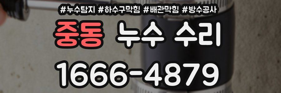 중동 누수 수리