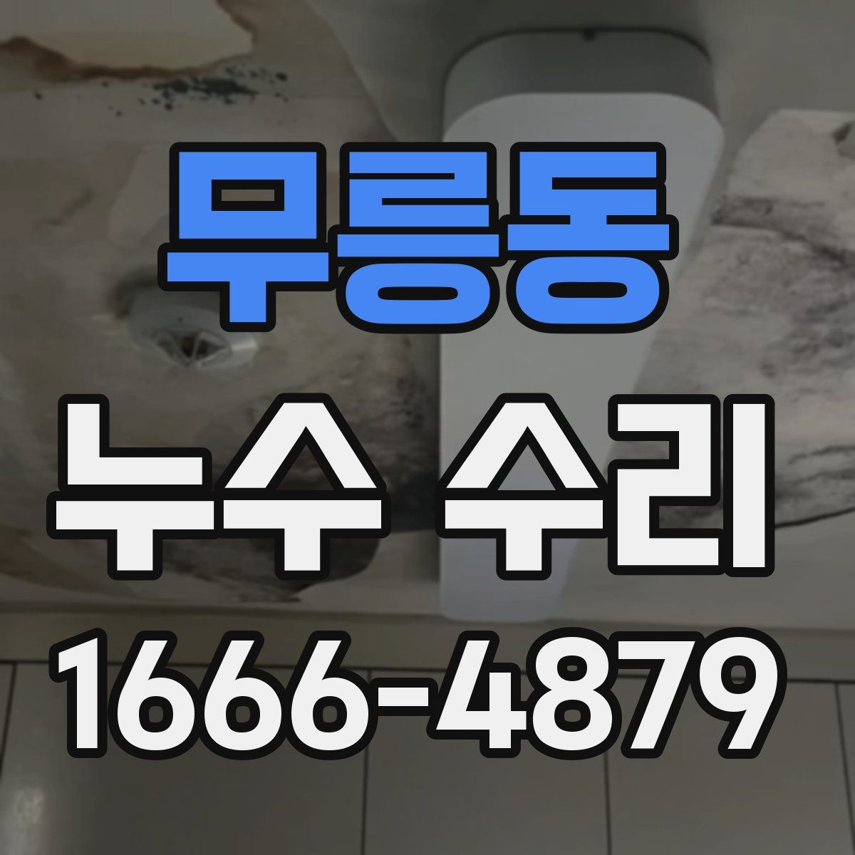무릉동 누수 수리