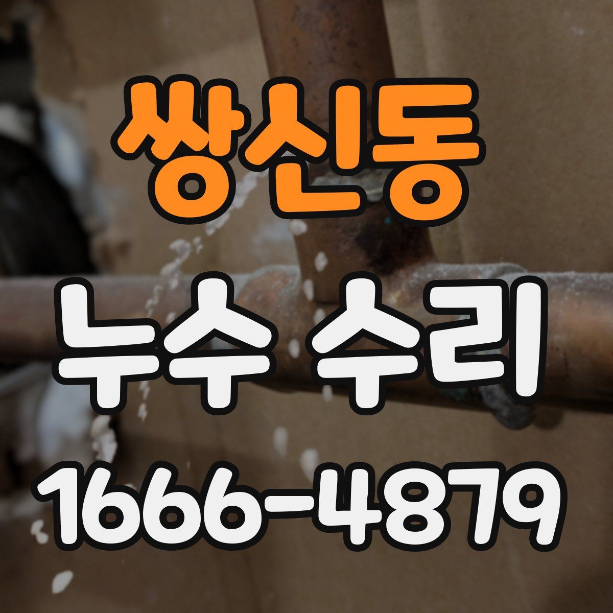 쌍신동 누수 수리