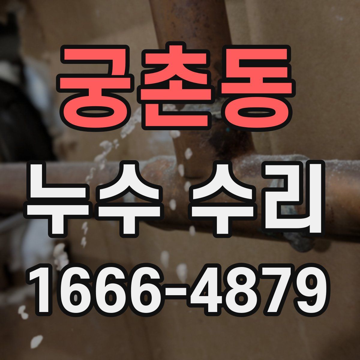 궁촌동 누수 수리