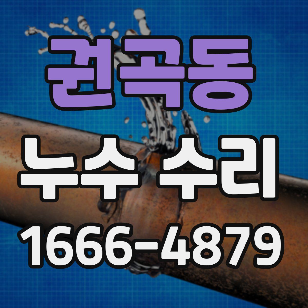 권곡동 누수 수리