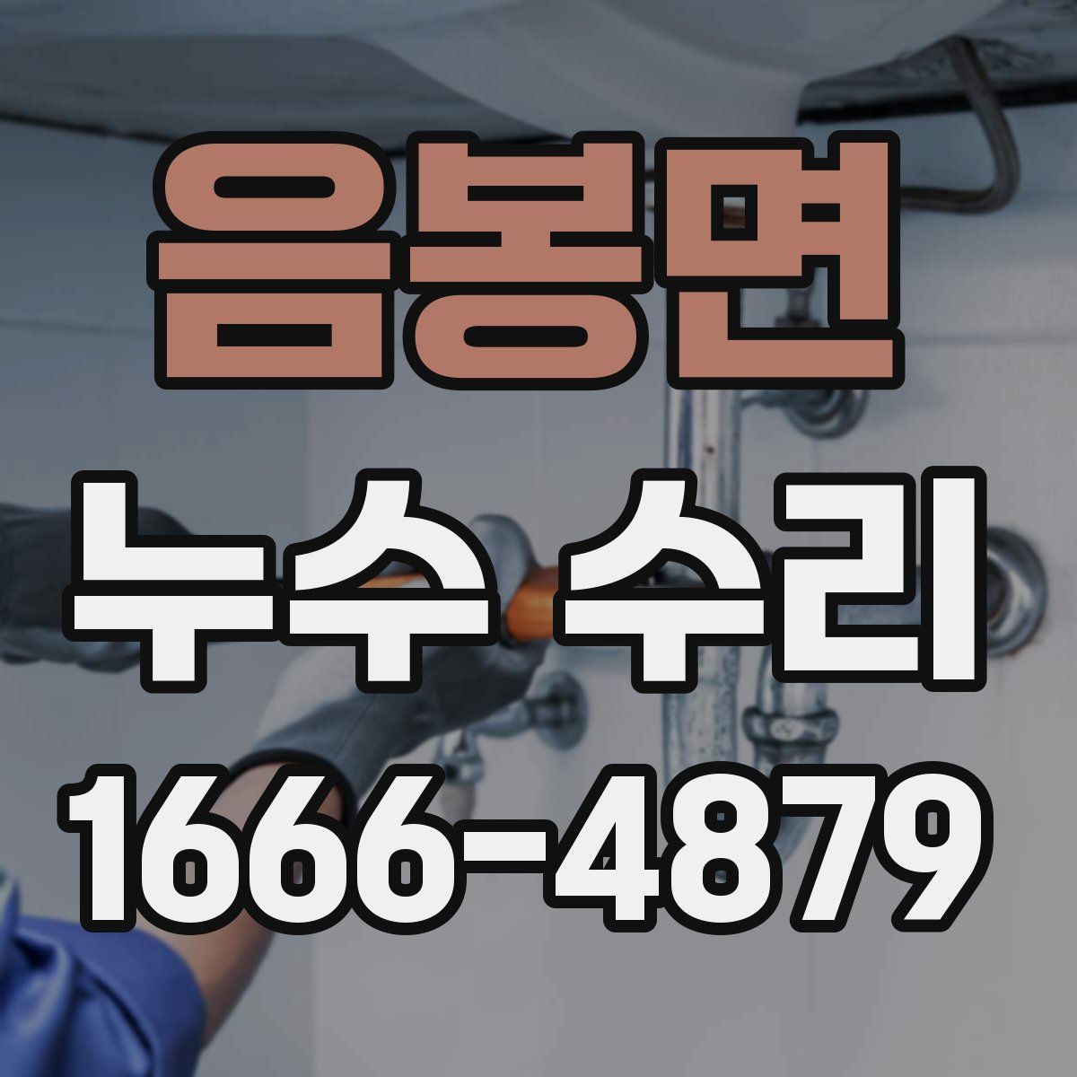 음봉면 누수 수리