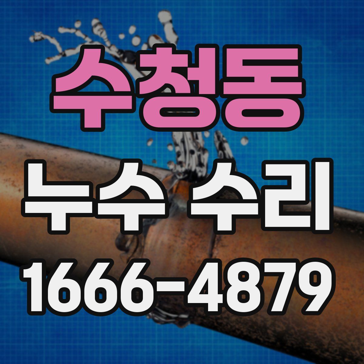 수청동 누수 수리