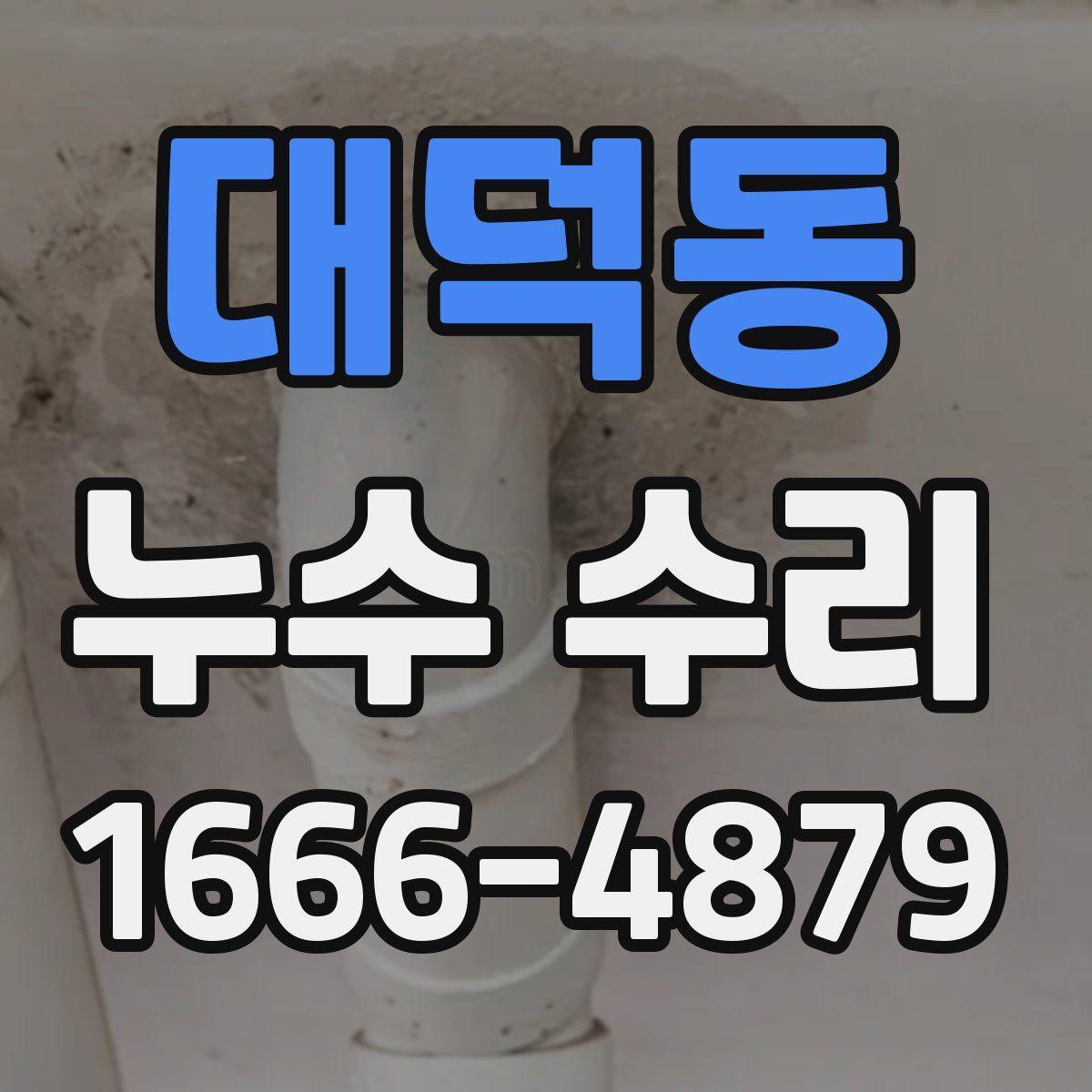 대덕동 누수 수리