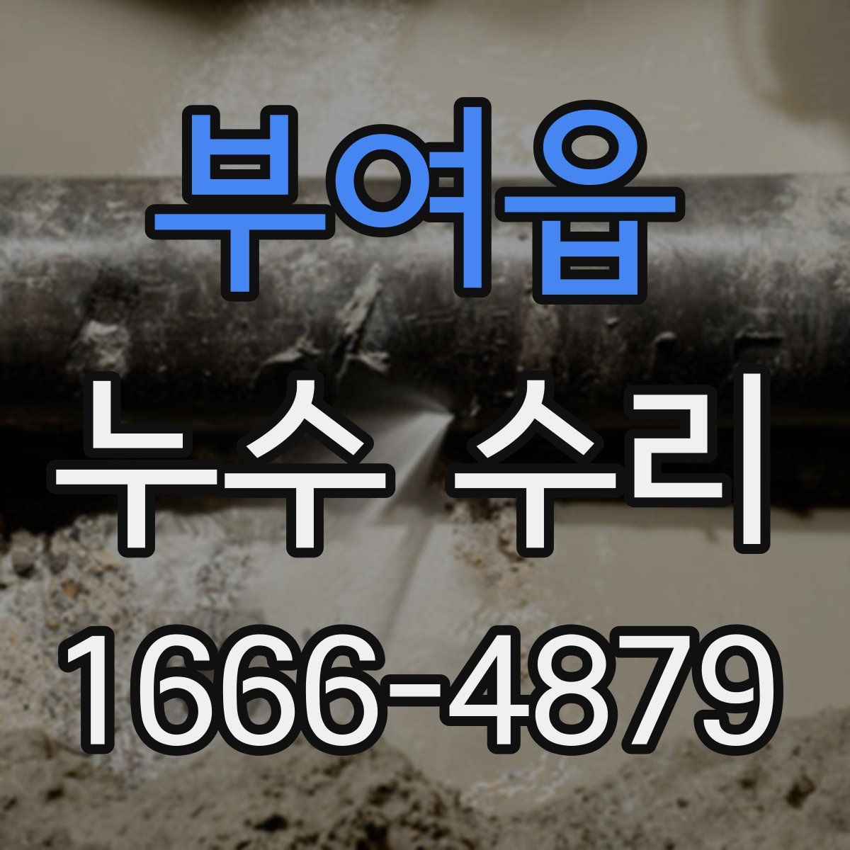 부여읍 누수 수리